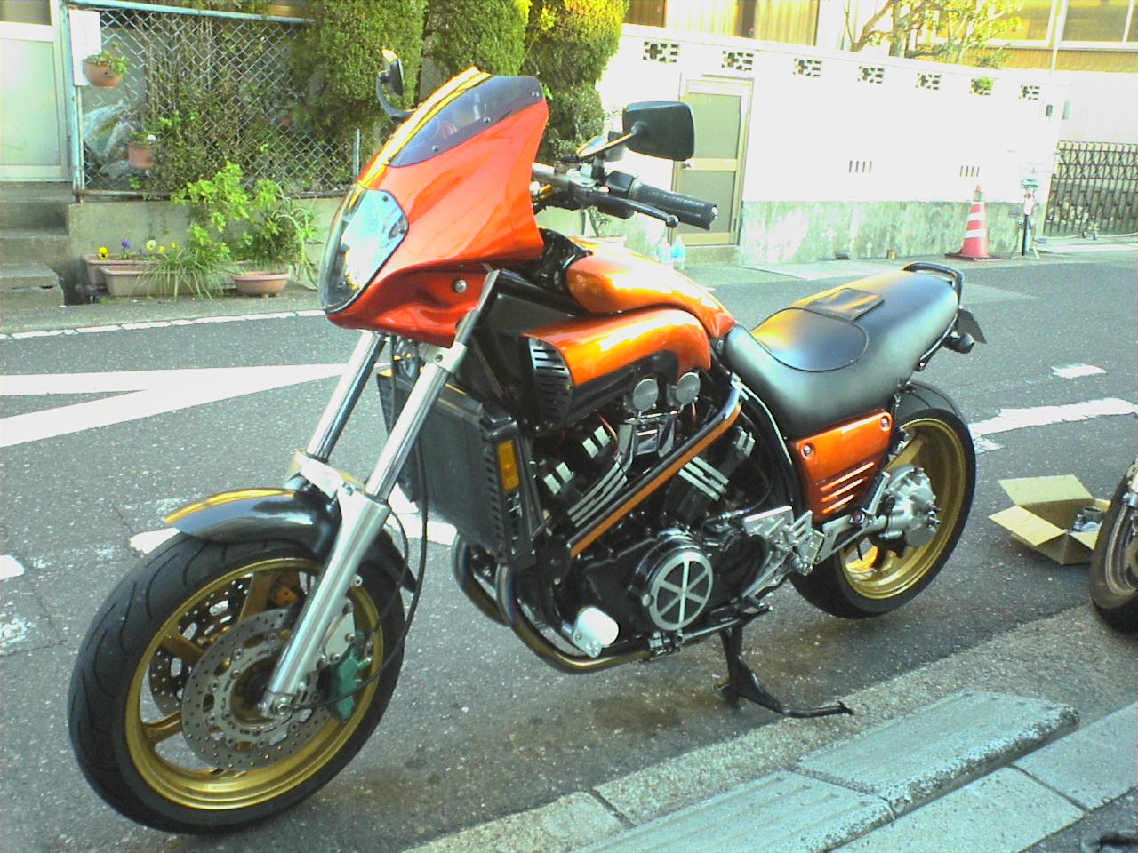 りん ビーバス（お客様とバイク その4）